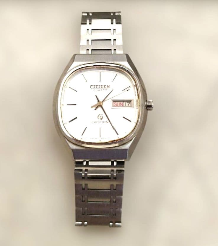 Citizen Criston Silver Dial Quartz Men's Watch — Japanese