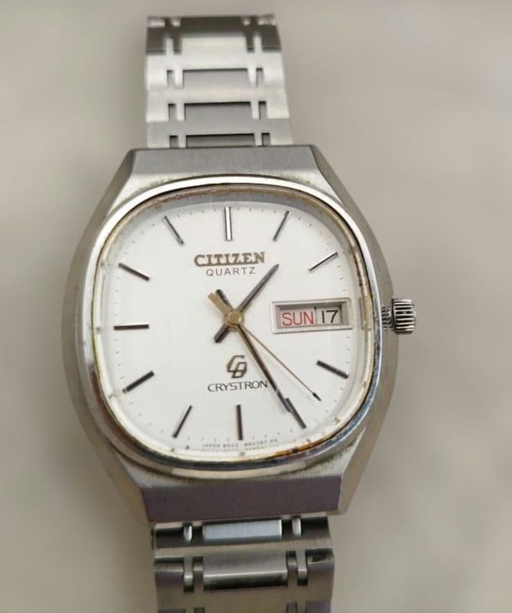 Citizen Criston Silver Dial Quartz Men's Watch — Japanese