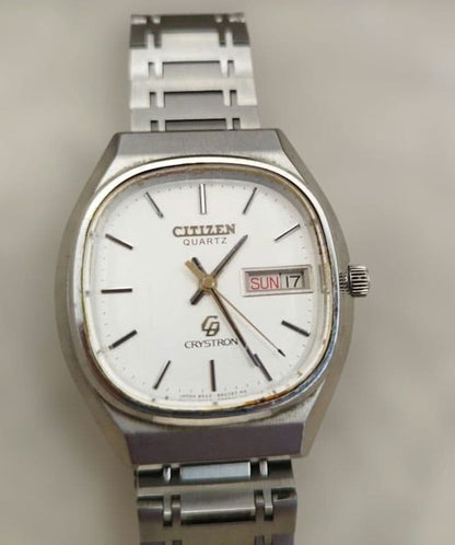 Citizen Criston Silver Dial Quartz Men's Watch — Japanese