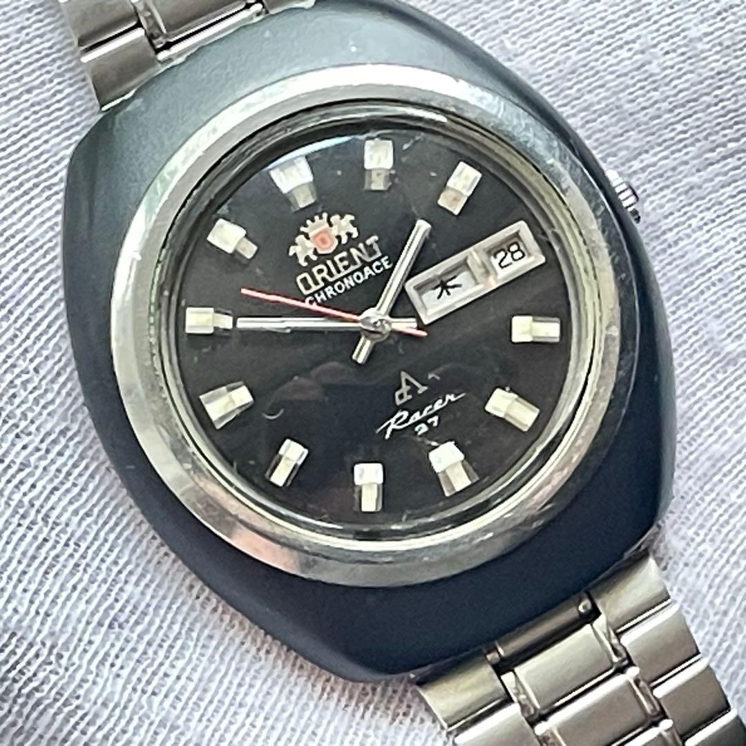 ORIENT CHRONO ACE “RACER” 27 JEWELS Automatic Men's Watch — Japanese