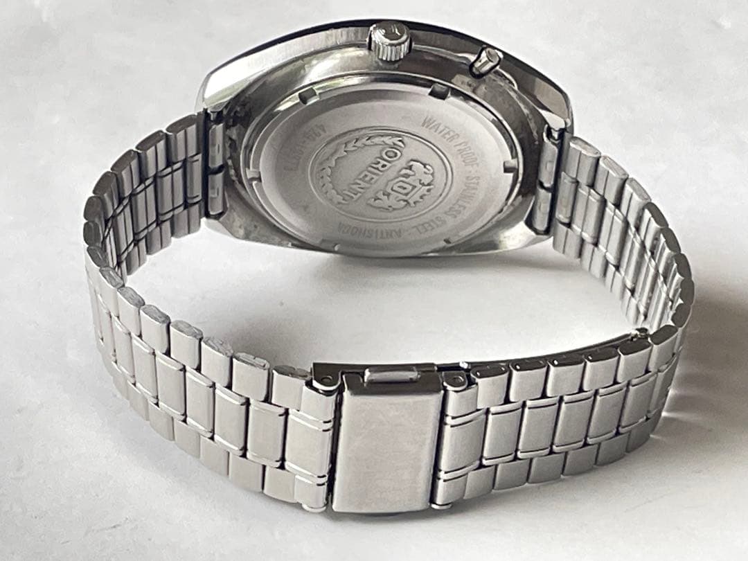 ORIENT CHRONO ACE “RACER” 27 JEWELS Automatic Men's Watch — Japanese