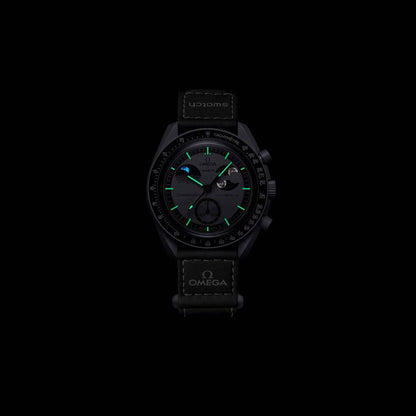 swatch Earthphase MoonSwatch Quartz Men's — Japanese