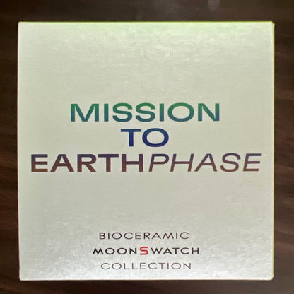 swatch Earthphase MoonSwatch Quartz Men's — Japanese