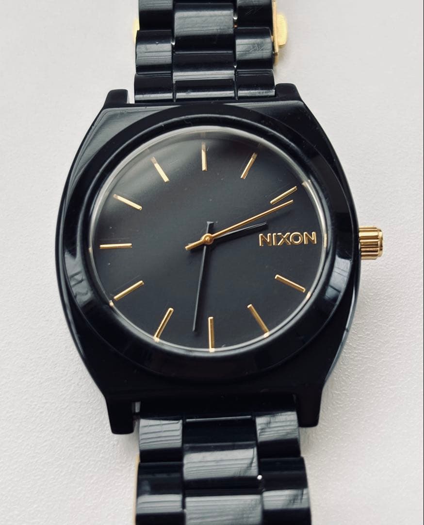 NIXON TIME TELLER 37-5043 Quartz Men's Watch — Japanese