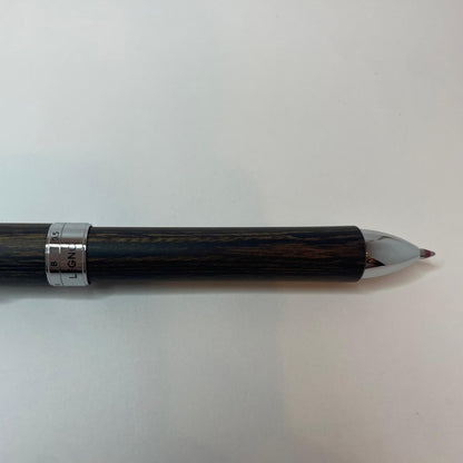 Pilot 2+1 LEGNO multi-functional pen and pencil with wooden body and fine 0.7mm ballpoint tips in black and red