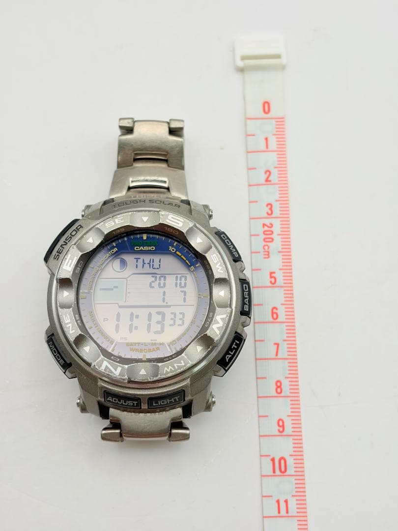 CASIO PRW-2500T Solar Men's Watch — Japanese