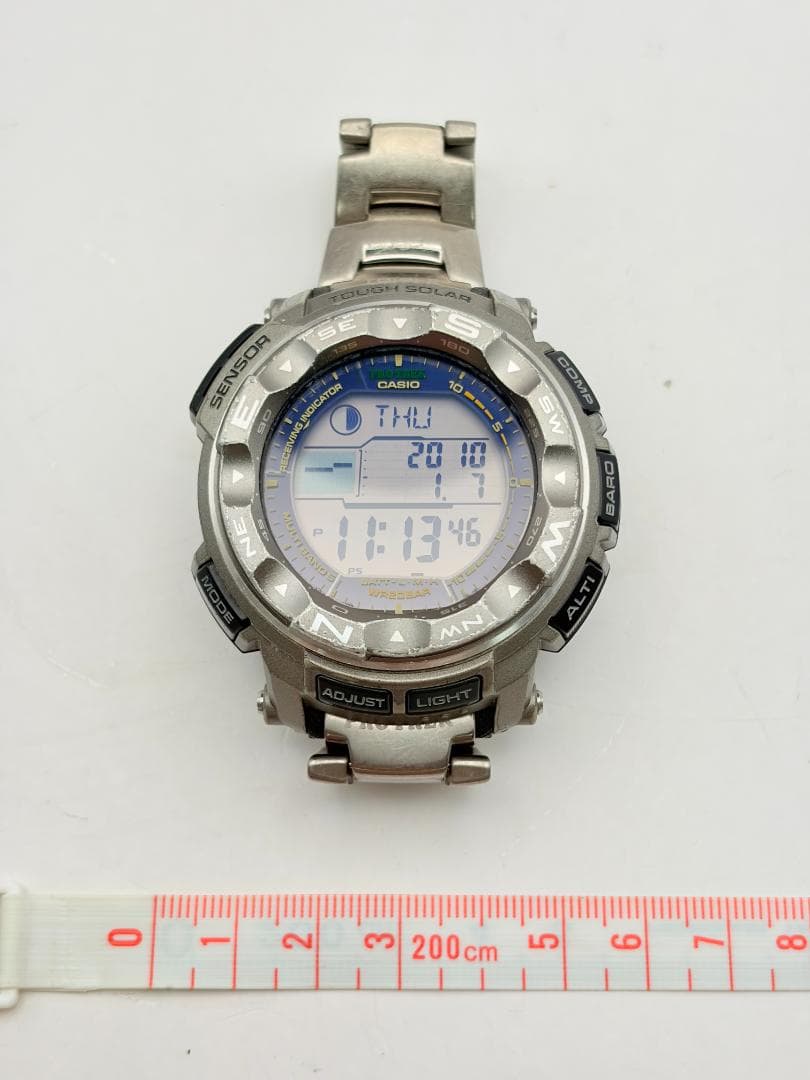 CASIO PRW-2500T Solar Men's Watch — Japanese