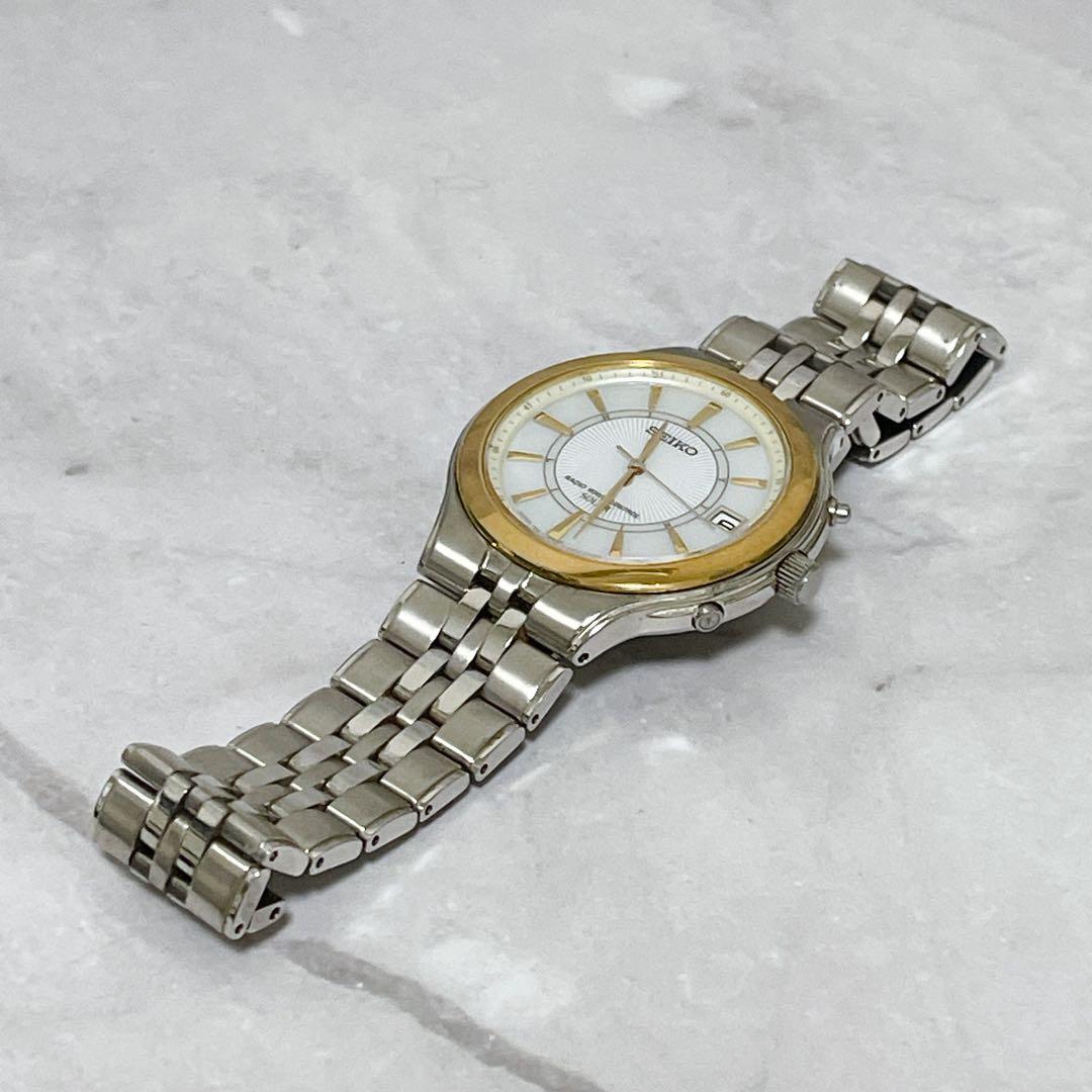 SEIKO 7B42 Solar Men's Watch — Japanese