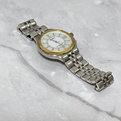 SEIKO 7B42 Solar Men's Watch — Japanese