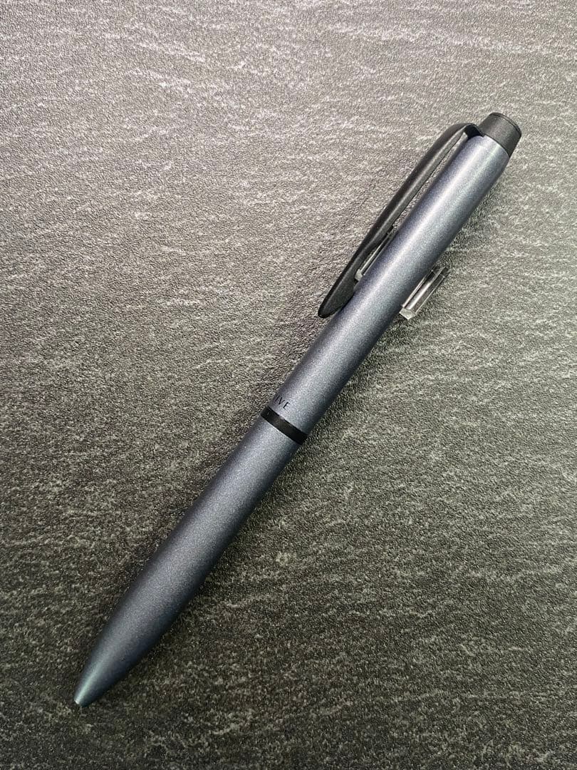 Pilot Acrodrive Limited-Edition Gray ballpoint pen model BDR-3SRL-GY shown on white background