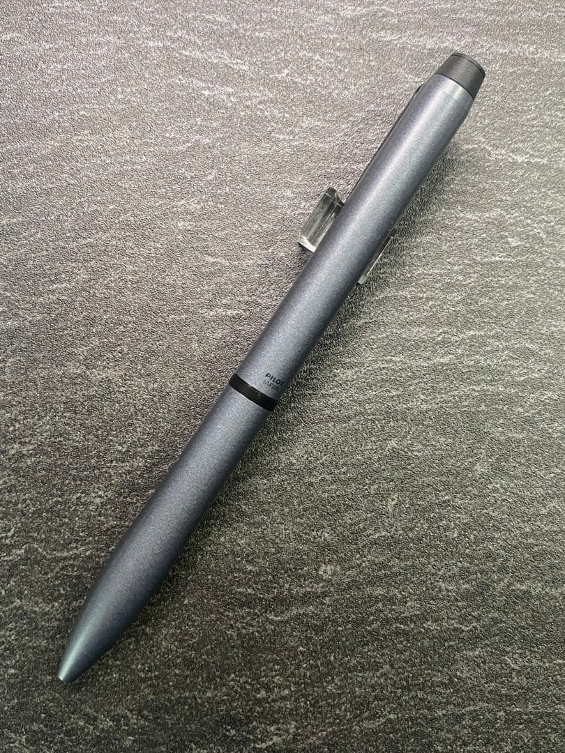 Pilot Acrodrive Limited-Edition Gray ballpoint pen model BDR-3SRL-GY shown on white background