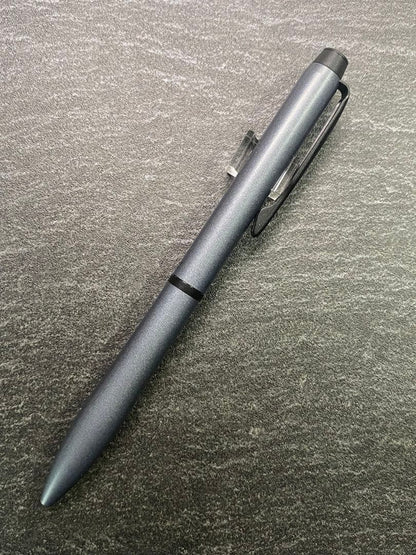 Pilot Acrodrive Limited-Edition Gray ballpoint pen model BDR-3SRL-GY shown on white background