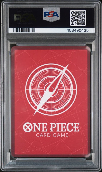 PSA 10 One Piece Luffy L — ST30-001 — Japanese