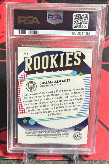 PSA 9 Julian Alvarez RC — Japanese