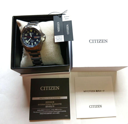 Citizen PROMASTER LAND Eco-Drive E660 Solar Men's Watch — Japanese