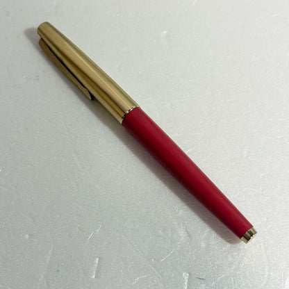 PILOT 14K Gold and Pink Fountain Pen with fine nib, elegant design from Japan
