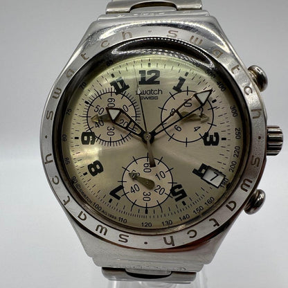 swatch IRONY クロノグラフ AD1999 Quartz Men's — Japanese