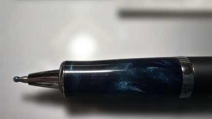 PILOT Timeline ballpoint pen in Eternal Blue color shown with cap on and clip visible