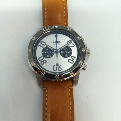 NIXON Ranger Chrono Leather Quartz Men's Watch — Japanese