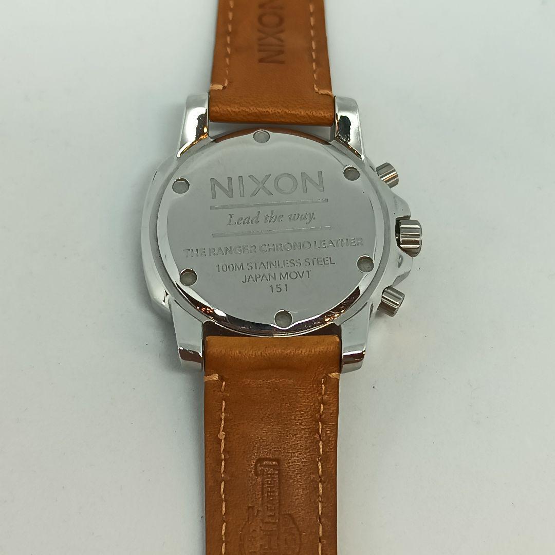 NIXON Ranger Chrono Leather Quartz Men's Watch — Japanese
