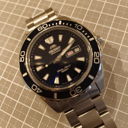 ORIENT Makio LX Diver Navy Automatic Men's Watch — Japanese