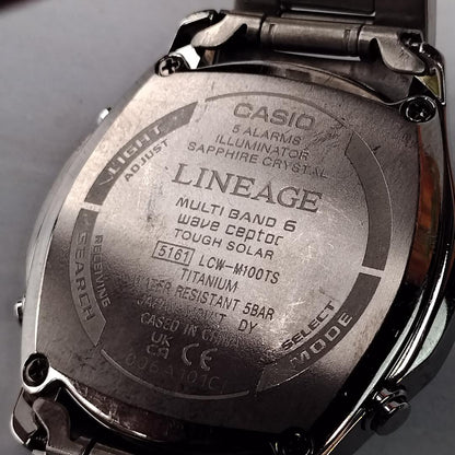 CASIO Lindeage RW-9200 Solar Men's Watch — Japanese