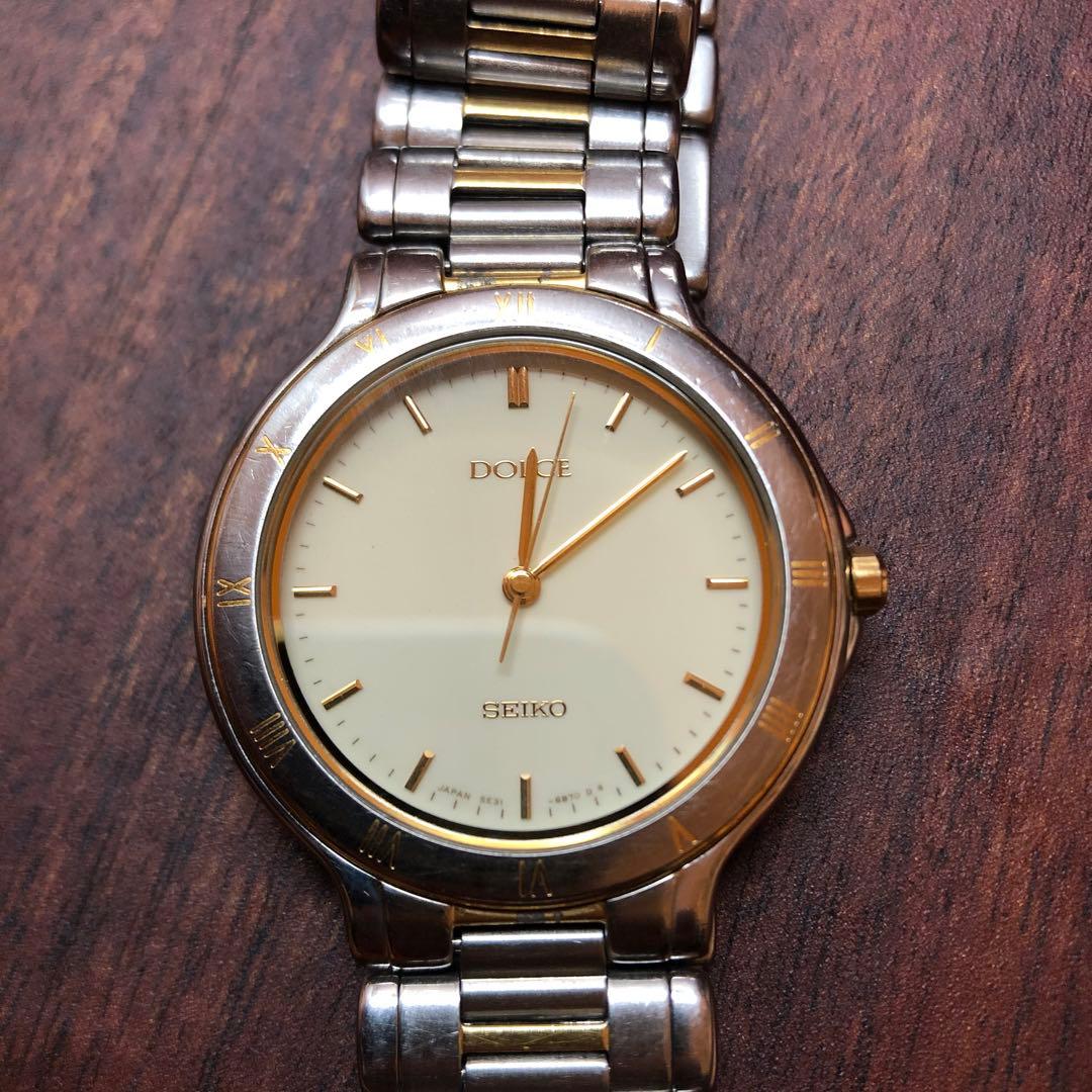 SEIKO 5E31-6B80 Quartz Men's Watch — Japanese