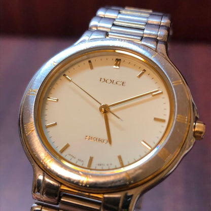 SEIKO 5E31-6B80 Quartz Men's Watch — Japanese