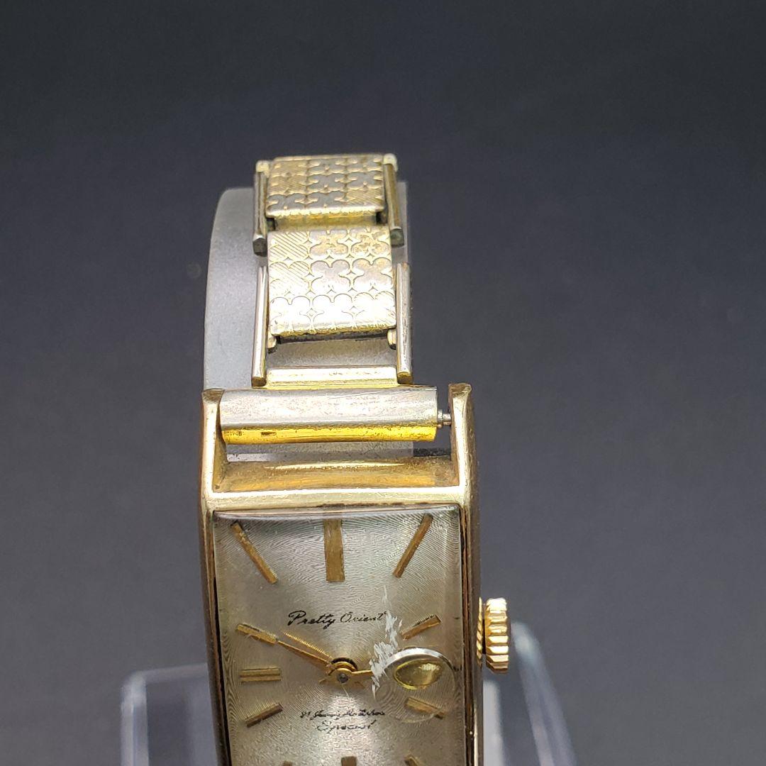 ORIENT プリーティ 14KGF Manual Men's Watch — Japanese