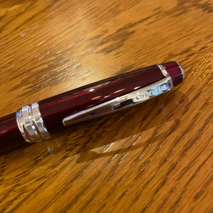 CROSS No.22 ballpoint pen with oil-based ink and a single ink color shown on a white background