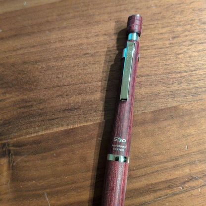 PILOT S30 0.5mm red woodgrain resin-impregnated wood automatic lead mechanical pencil without box