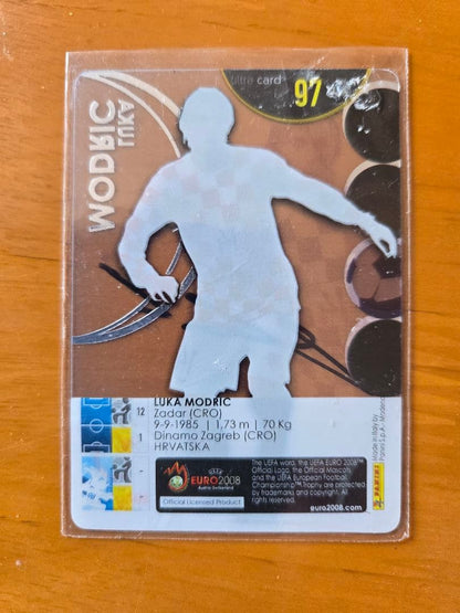 Luka Modric UEFA EURO 2008 Trading Card — Japanese