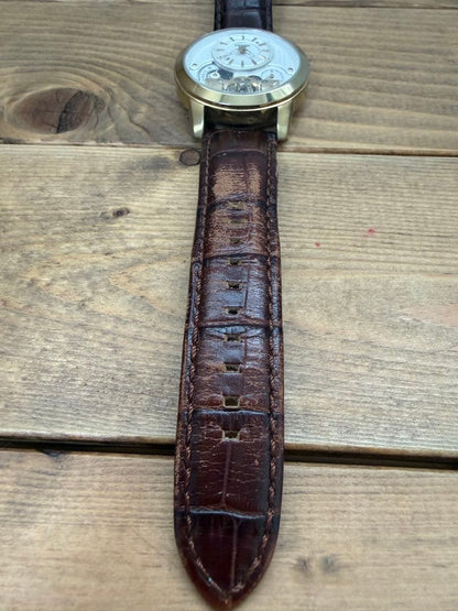 FOSSIL Skeleton Quartz Men's Watch — Japanese