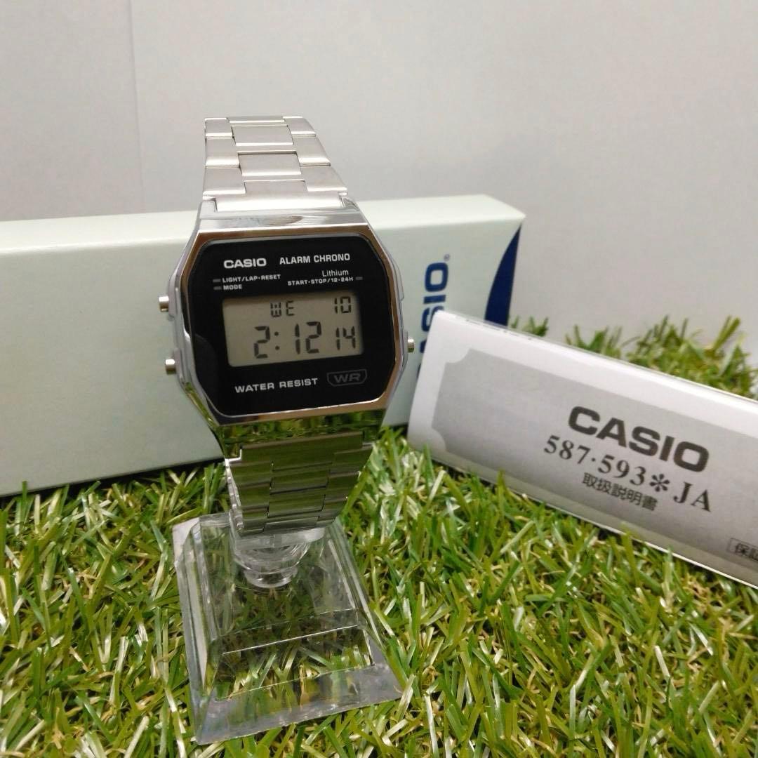 CASIO A158WEA-1JF Digital Men's Watch — Japanese