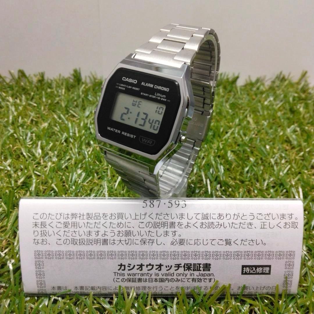 CASIO A158WEA-1JF Digital Men's Watch — Japanese