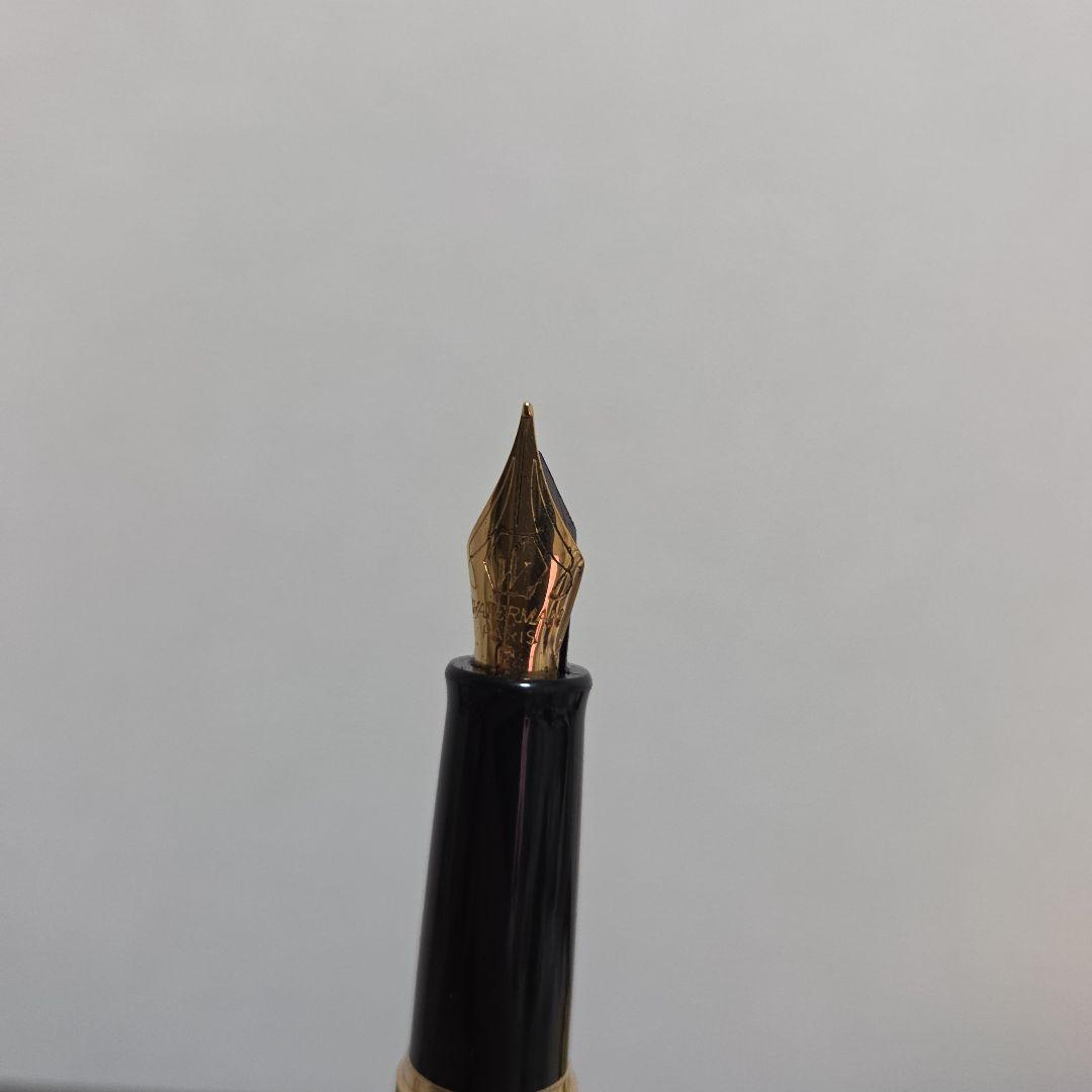 WATERMAN HELLO KITTY Blue fountain pen with gold clip and decoration