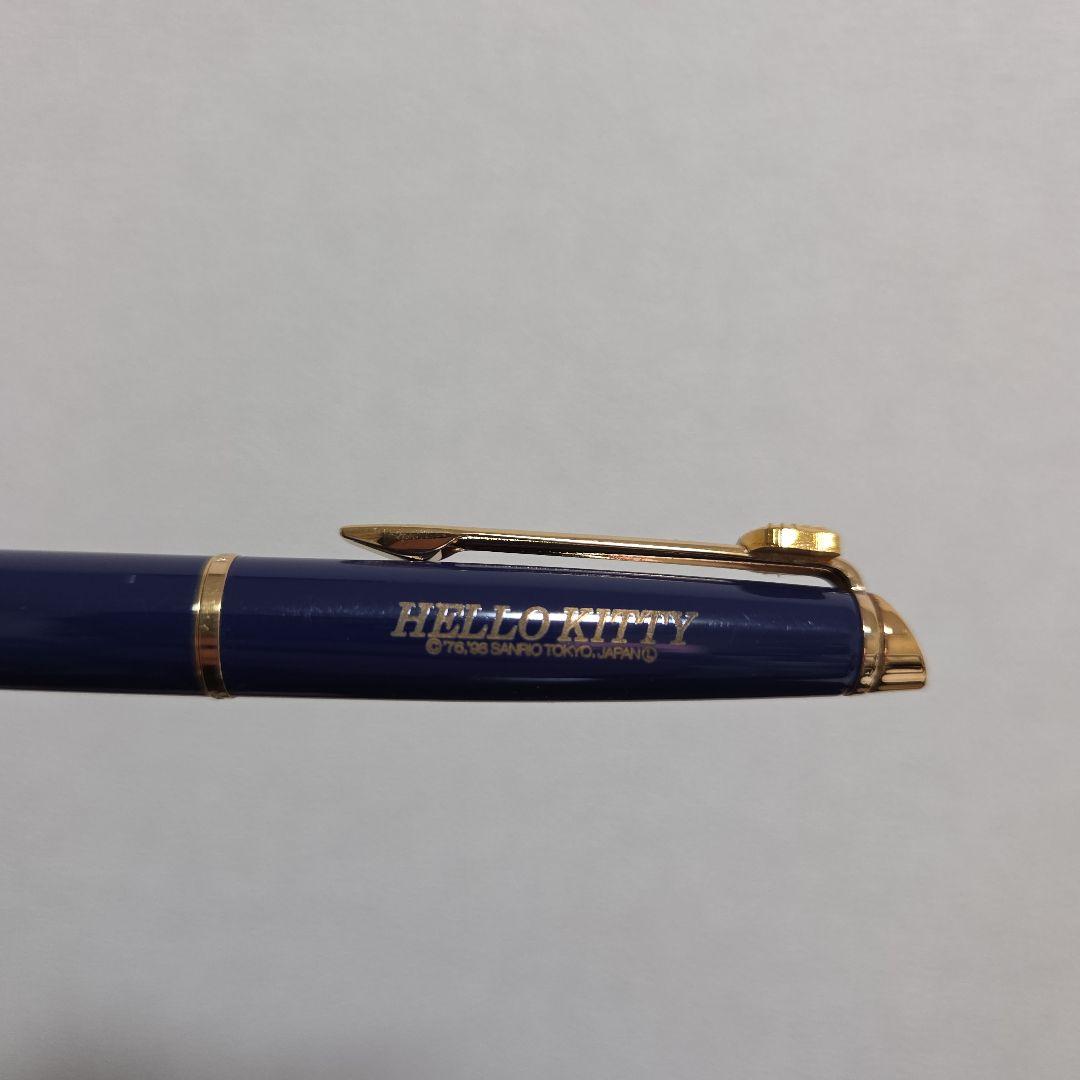 WATERMAN HELLO KITTY Blue fountain pen with gold clip and decoration