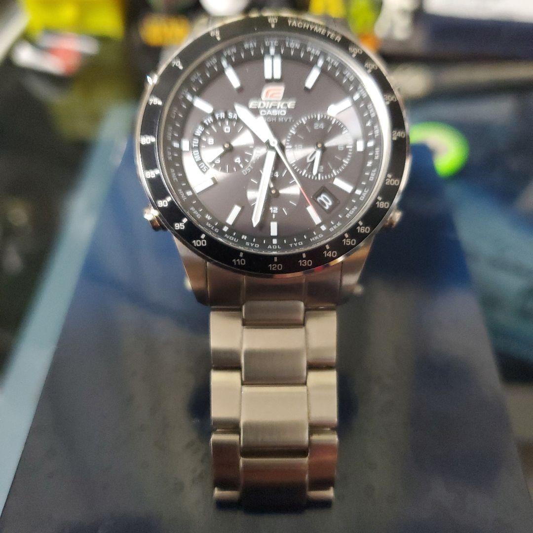 CASIO EDIFCE Solar Men's Watch — Japanese