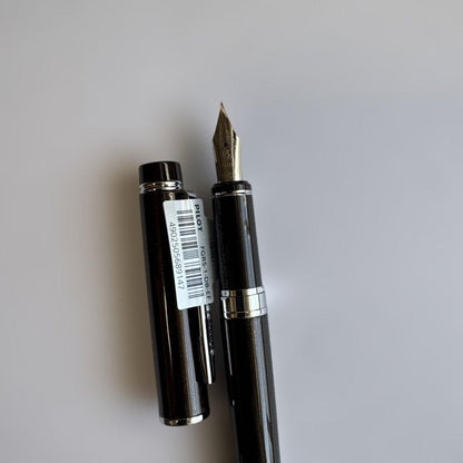Pilot Grande FGRS-1-DB-EF fountain pen in dark brown with extra fine nib and included ink cartridge