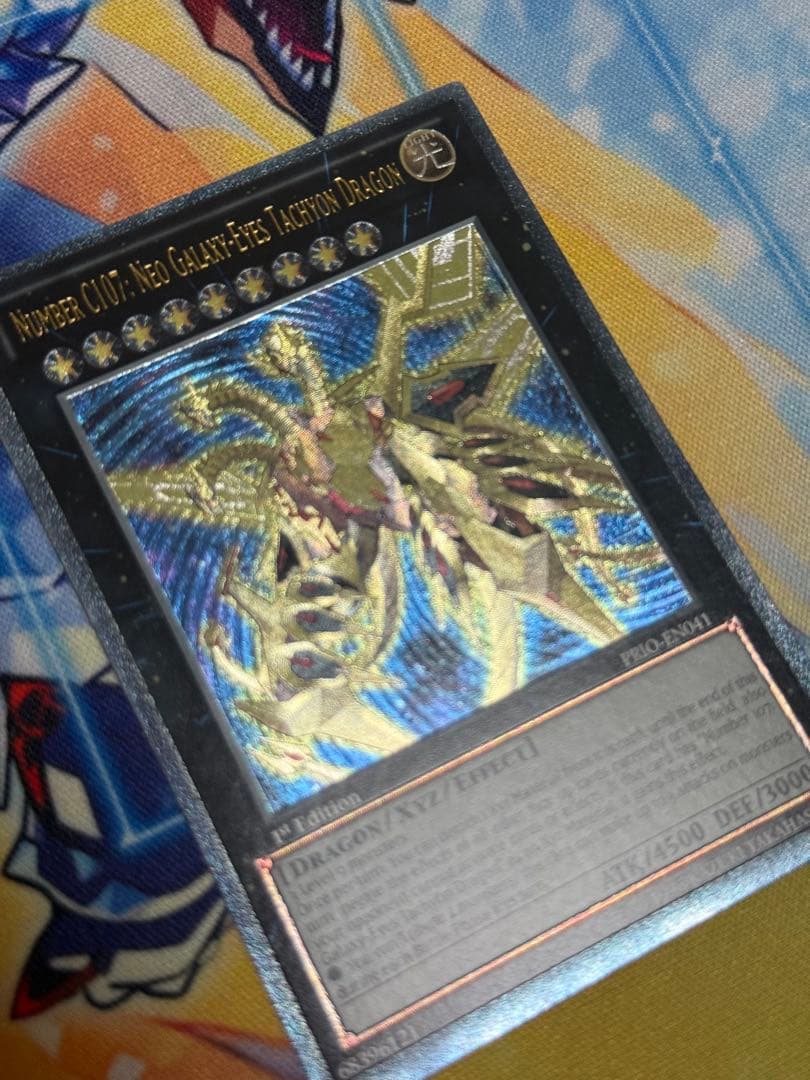 PSA 10 Yu-Gi-Oh Super Galaxy-Eyes Tachyon Dragon — English