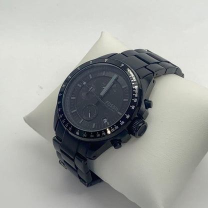 FOSSIL Decker Chronograph Black Quartz Men's Watch — Japanese