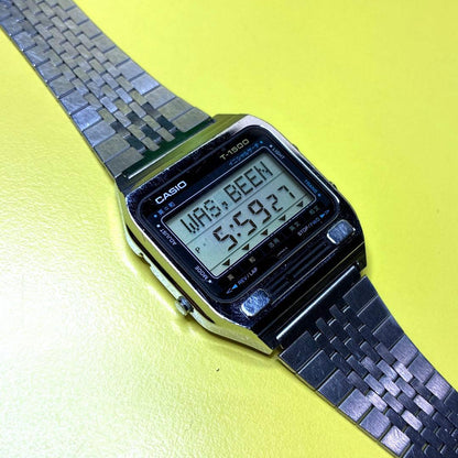 CASIO T-1500 Digital Men's Watch — Japanese