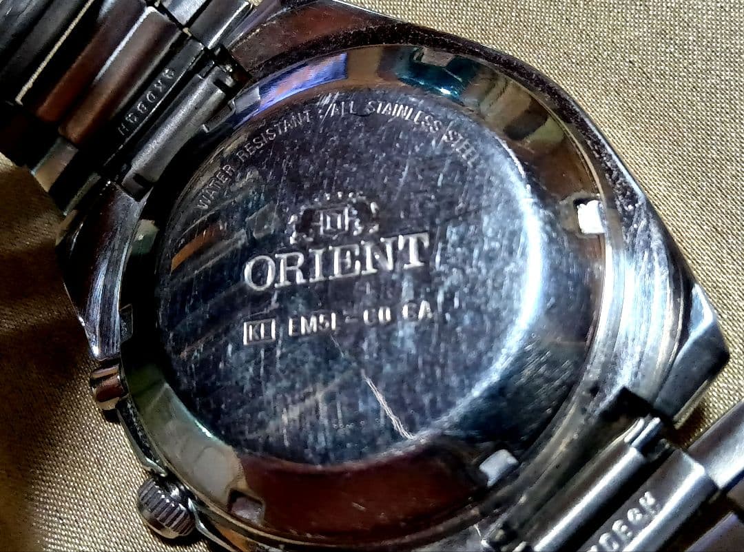 ORIENT 三ツ星 TRD0 Automatic Men's Watch — Japanese