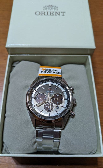 ORIENT SBTR009 Solar Men's Watch — Japanese