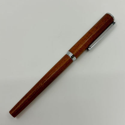 Vintage Pilot Loiret ballpoint pen with wooden maple body, old and used condition