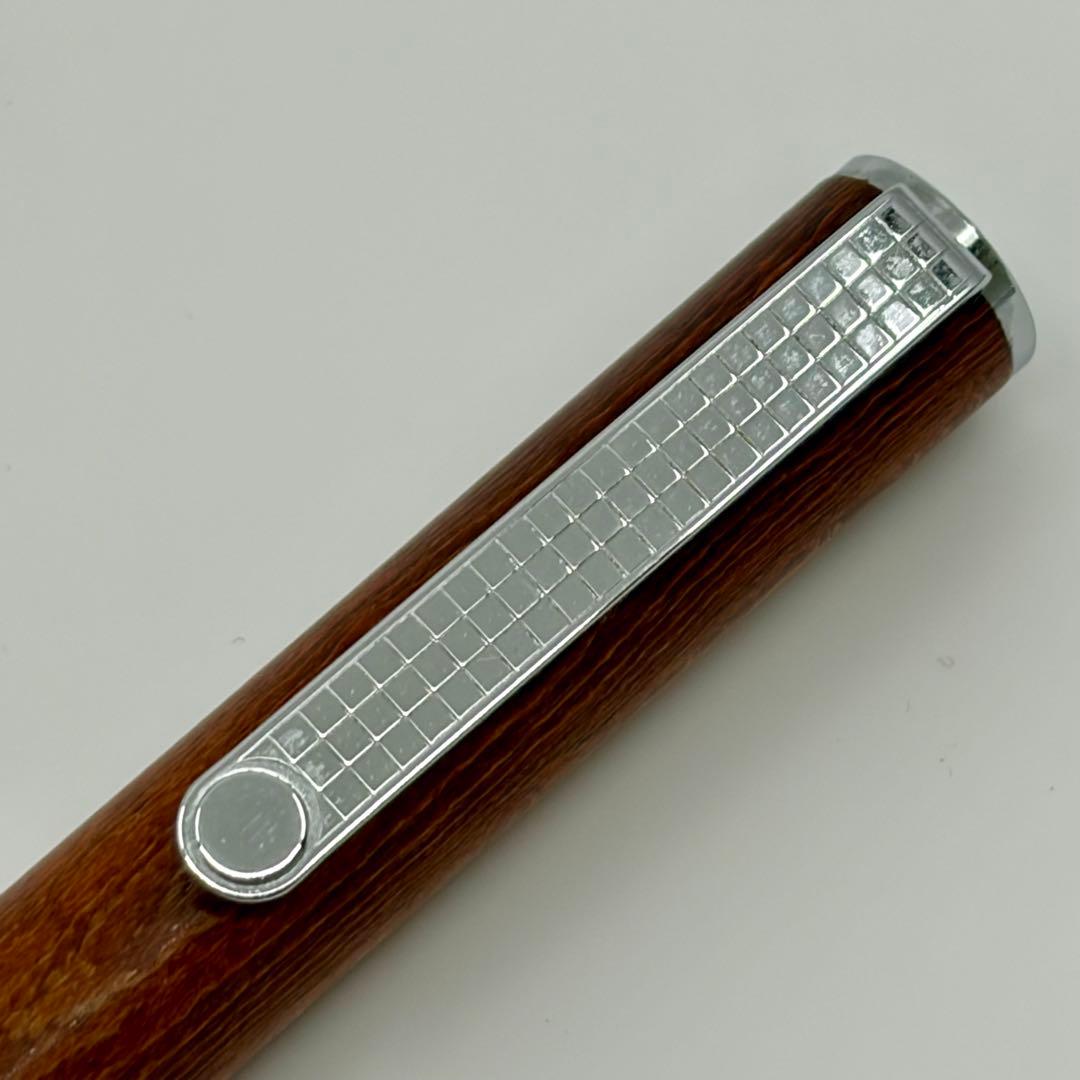 Vintage Pilot Loiret ballpoint pen with wooden maple body, old and used condition