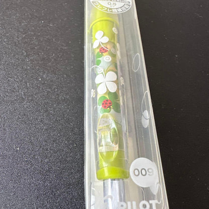 Pilot Dr. Grip CL 0.5mm mechanical pencil 2009 limited edition with clover and tortoise beetle design unopened