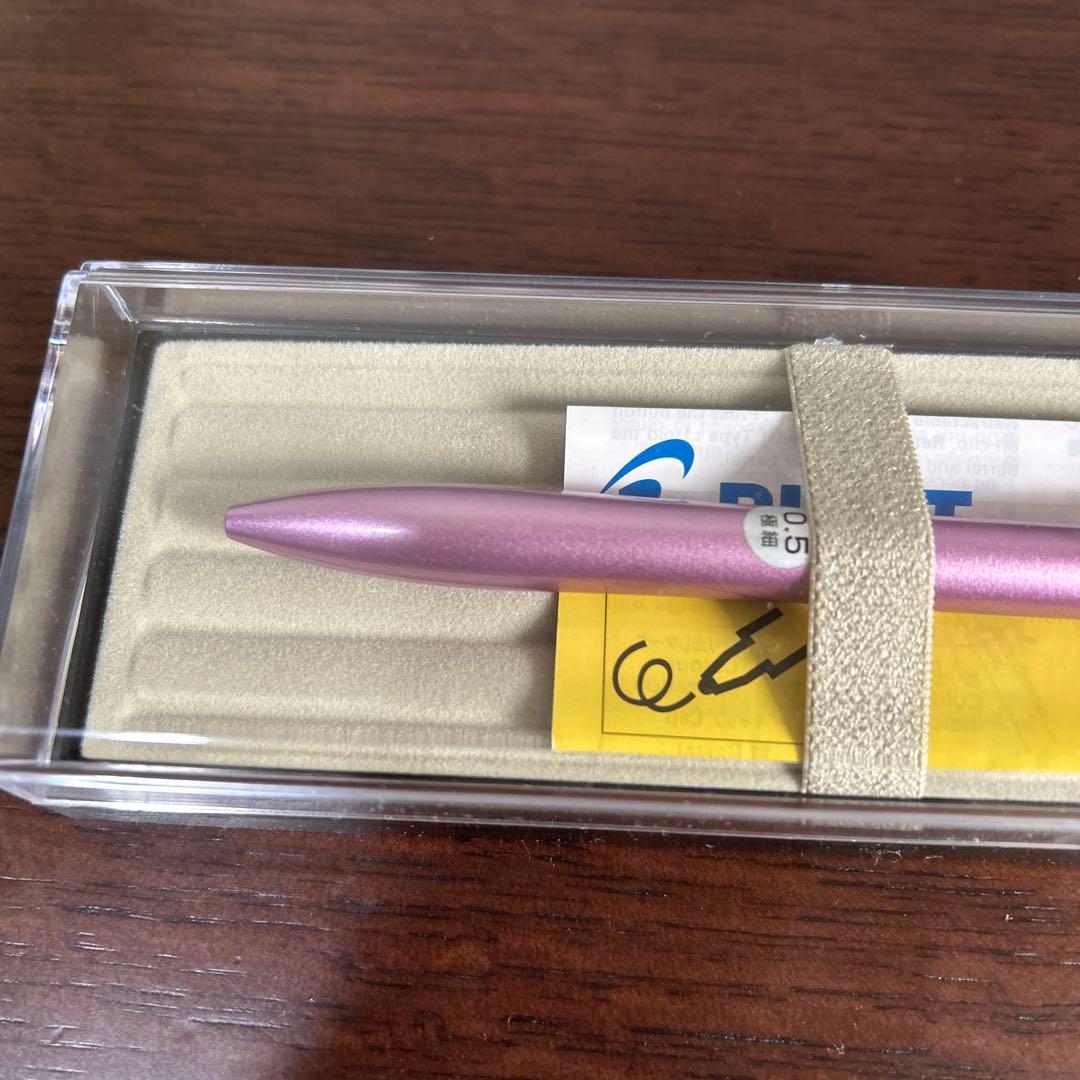 New PILOT pink oil-based ballpoint pen with instruction manual
