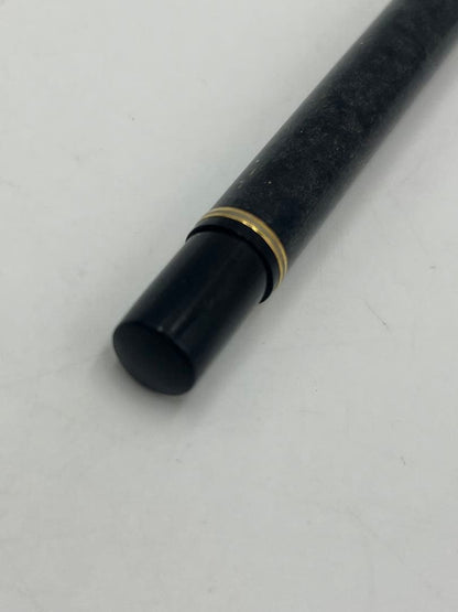 Waterman Fountain Pen Black with fine nib shown from side angle on white background
