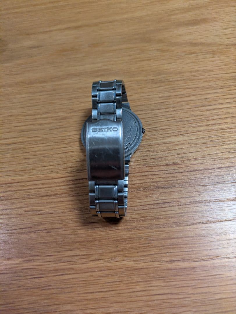 SEIKO TITANIUM SOLAR Men's Watch — Japanese